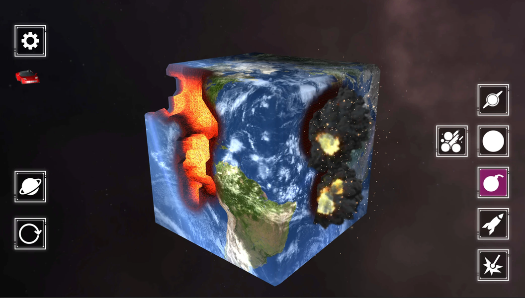 Planet Smash Destruction Games - عکس بازی موبایلی اندروید