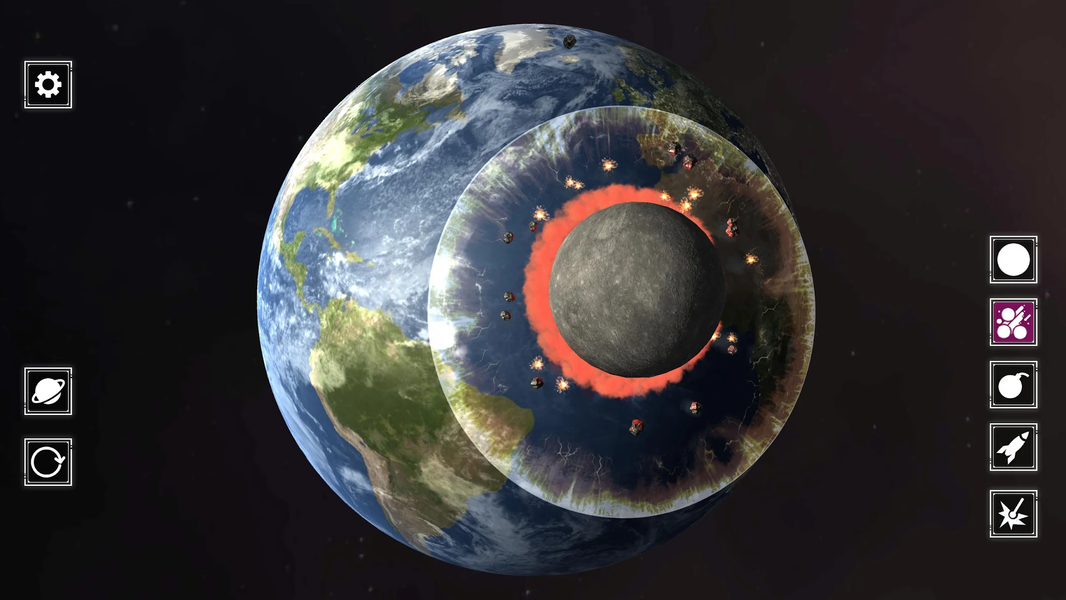 Planet Smash Destruction Games - عکس بازی موبایلی اندروید