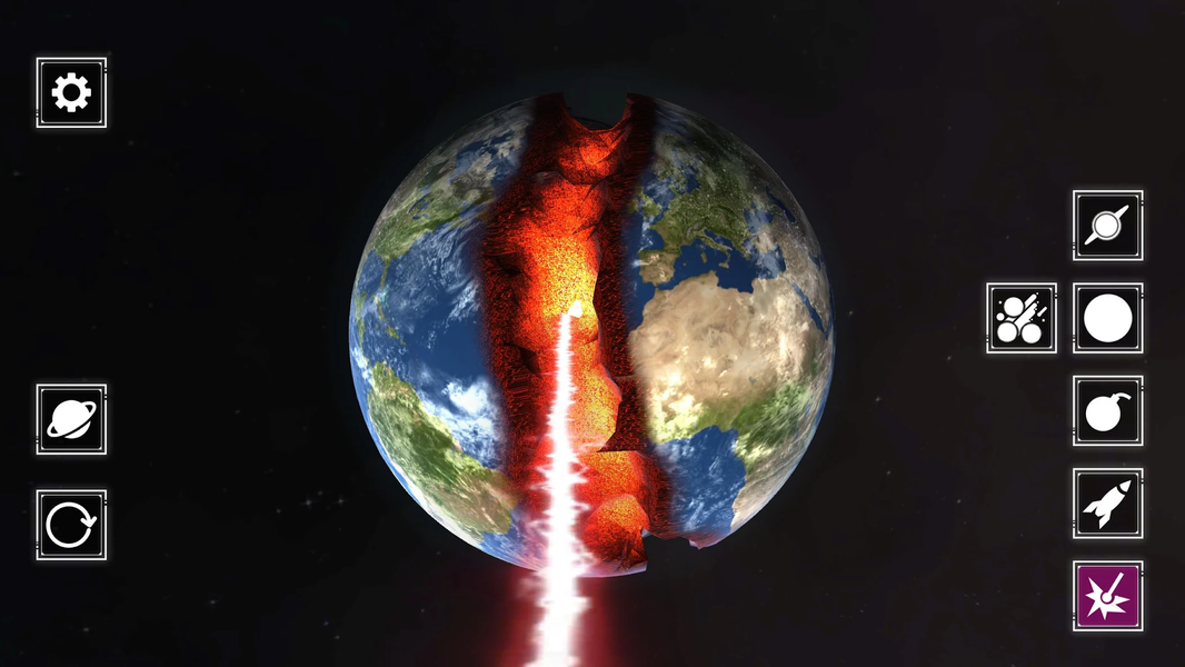 Planet Smash Destruction Games - عکس بازی موبایلی اندروید