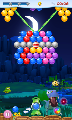 Dinosaur Bubble - Gameplay image of android game