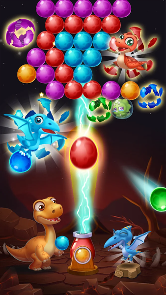 Dinosaur Egg Shoot - Gameplay image of android game