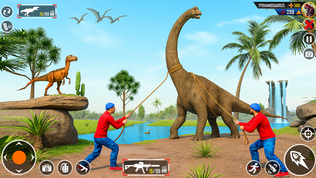 Dinosaur Family Fun Simulator - عکس بازی موبایلی اندروید