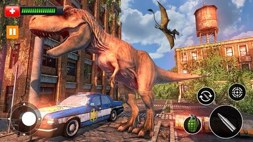 Dinosaur Hunter - Dinosaur Games 2019 - Image screenshot of android app