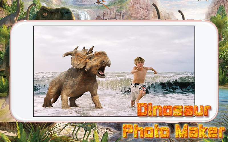 Dinosaur Photo Maker - عکس برنامه موبایلی اندروید