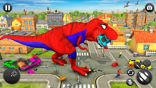 Superhero Dino Game