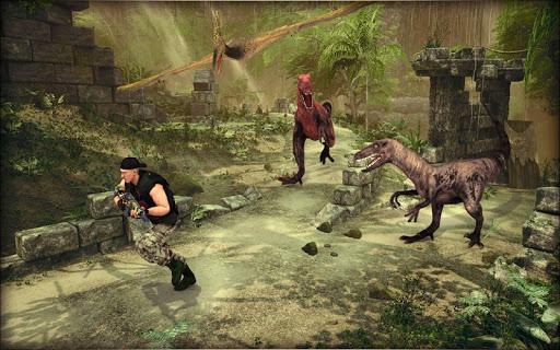 Dinosaur World Jurassic Island : TPS Action Game - عکس بازی موبایلی اندروید