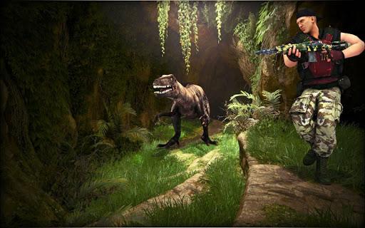 Dinosaur World Jurassic Island : TPS Action Game - Gameplay image of android game