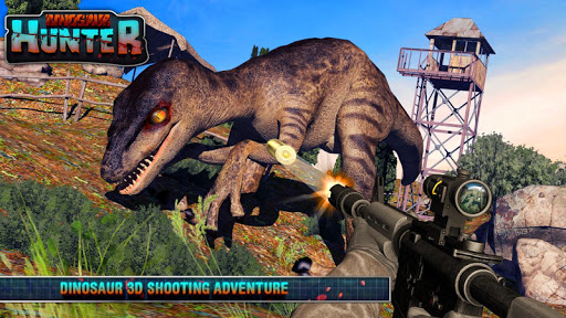 Dinosaur Games Shoot Wild Dino - Gameplay image of android game