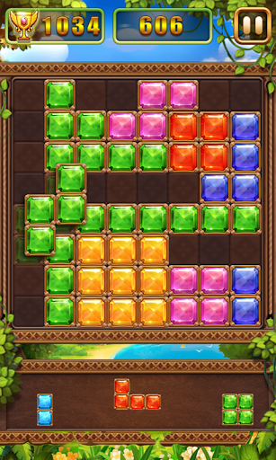 Puzzle Block Jewels - Gameplay image of android game