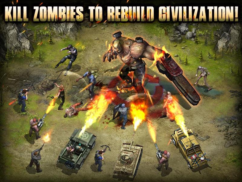 Z War-Zombie Modern Combat - Gameplay image of android game