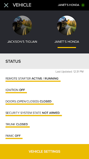 Viper SmartStart - عکس برنامه موبایلی اندروید