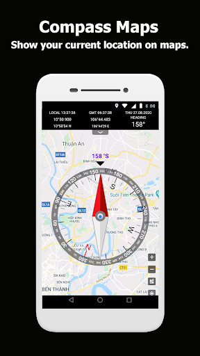 Compass Maps - عکس برنامه موبایلی اندروید