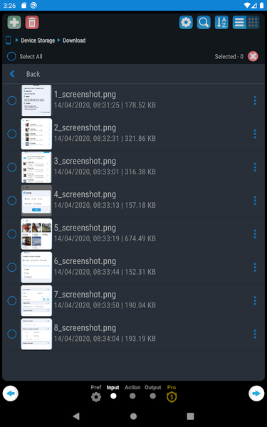 Bulk Rename & Group - Image screenshot of android app