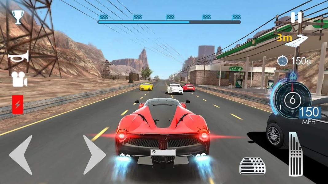 Drift Car Traffic Racer - Gameplay image of android game