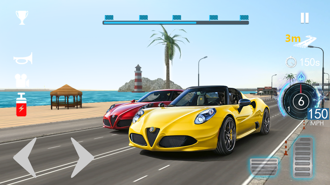 Drift Car Traffic Racer - Gameplay image of android game