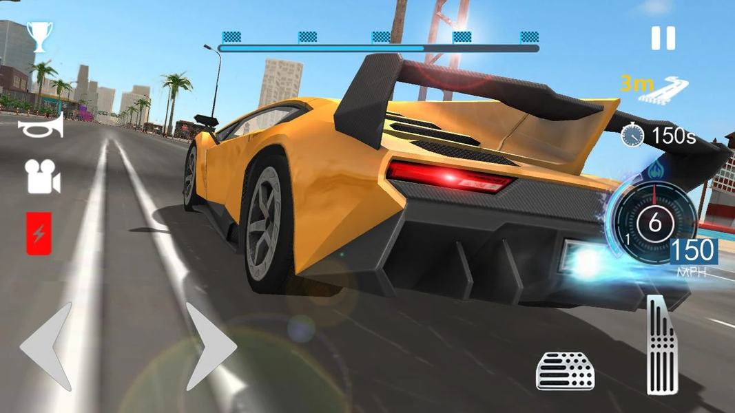 Drift Car Traffic Racer - Gameplay image of android game
