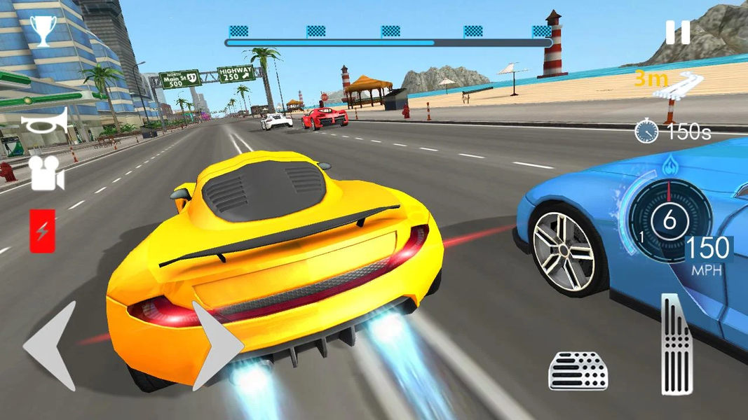 Drift Car Traffic Racer - Gameplay image of android game