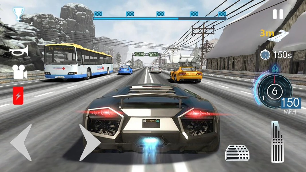 Drift Car Traffic Racer - Gameplay image of android game