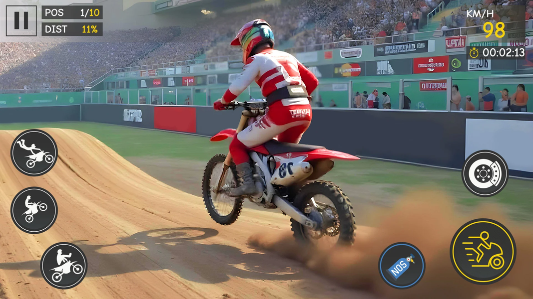 Dirt Bike Games: Stunt Bike - عکس بازی موبایلی اندروید