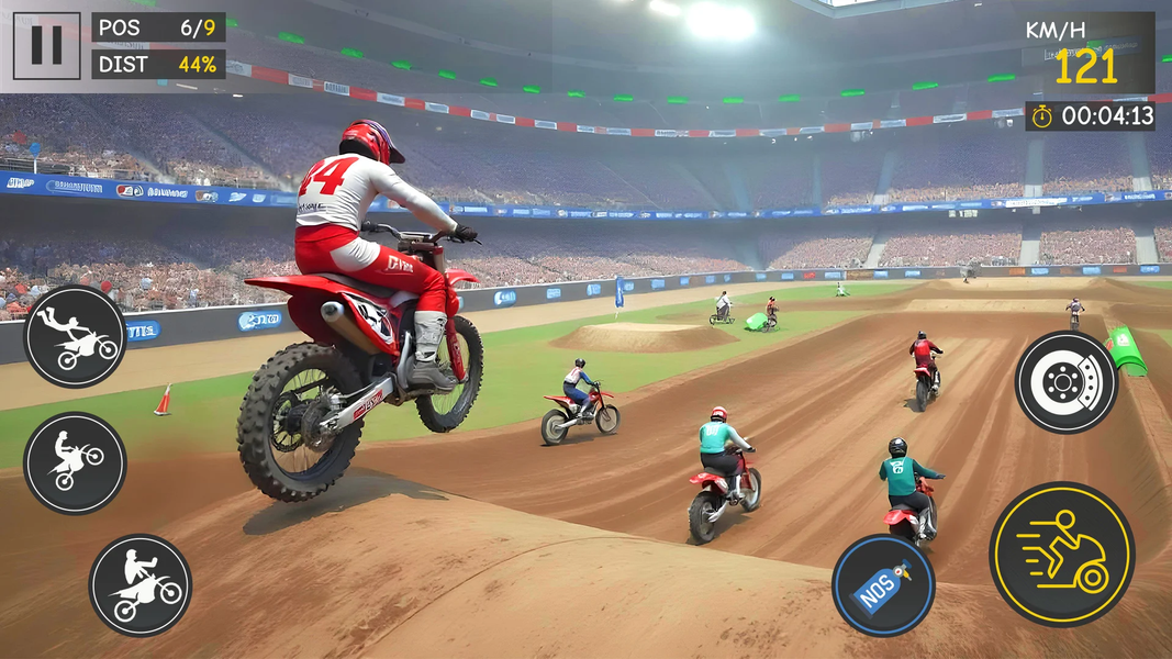 Dirt Bike Games: Stunt Bike - عکس بازی موبایلی اندروید