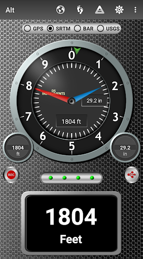 Altimeter & Altitude Widget - Image screenshot of android app