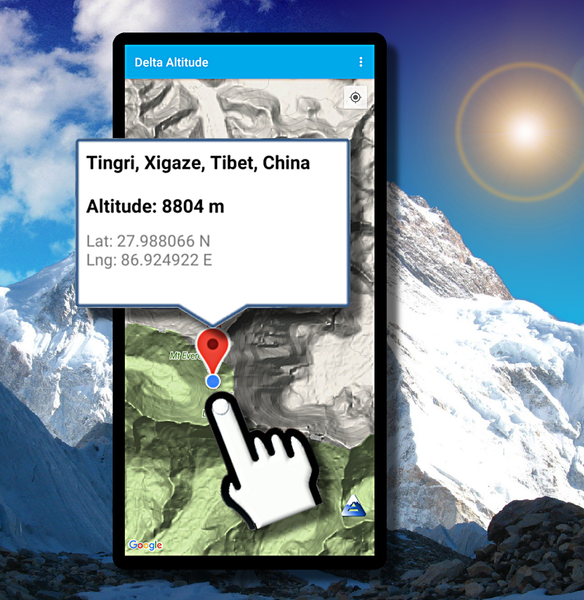 Delta Altitude - Image screenshot of android app