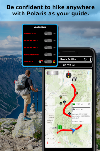 Polaris GPS Navigation - Image screenshot of android app