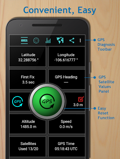 GPS Reset COM - GPS Repair - عکس برنامه موبایلی اندروید