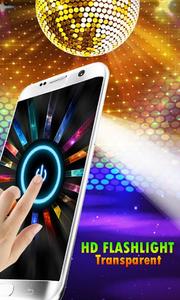 Color Screen Flashlight-Disco light Screen Effects - Image screenshot of android app