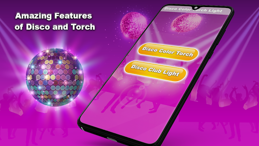 LED Flash Light For All (Disco Light) - Image screenshot of android app