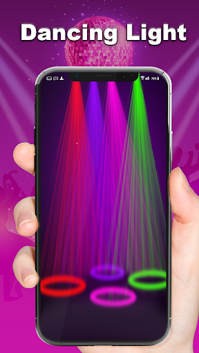 LED Flash Light For All (Disco Light) - Image screenshot of android app