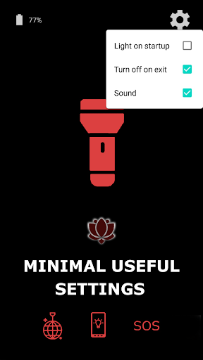 Flashlight - Torch Light App - عکس برنامه موبایلی اندروید
