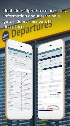 Flight Status – Live Departure - Image screenshot of android app