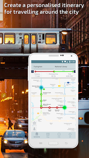 Beijing Subway Guide & Planner - Image screenshot of android app