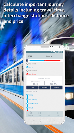 Istanbul Metro Guide & Planner - عکس برنامه موبایلی اندروید