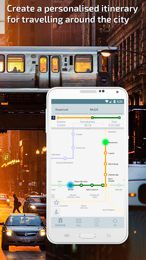 Montreal Metro Guide & Planner - عکس برنامه موبایلی اندروید