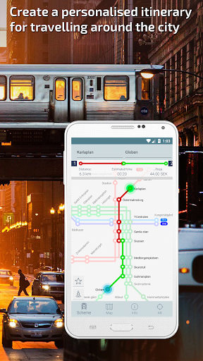 Stockholm Metro Guide - عکس برنامه موبایلی اندروید