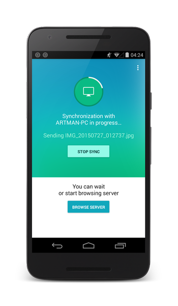 DAEMON Sync: Offline backup - عکس برنامه موبایلی اندروید