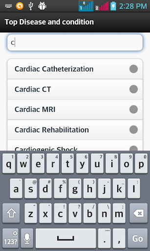 Top 800 Disease Condition - Image screenshot of android app