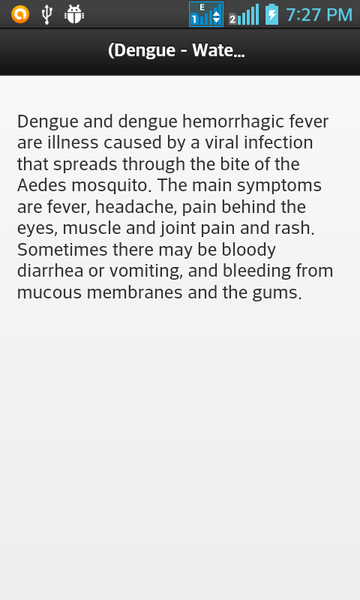 Disease dictionary - عکس برنامه موبایلی اندروید