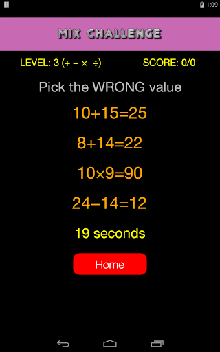 Quick Strike Math - Practice - عکس بازی موبایلی اندروید