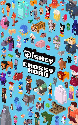 Disney Crossy Road - Gameplay image of android game
