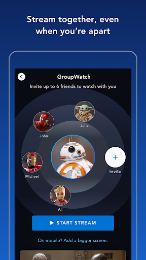 Disney+ - Image screenshot of android app