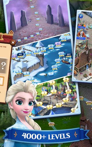 Disney Frozen Free Fall Games - Gameplay image of android game