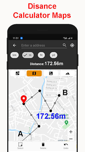 Land Area Calculator - Image screenshot of android app