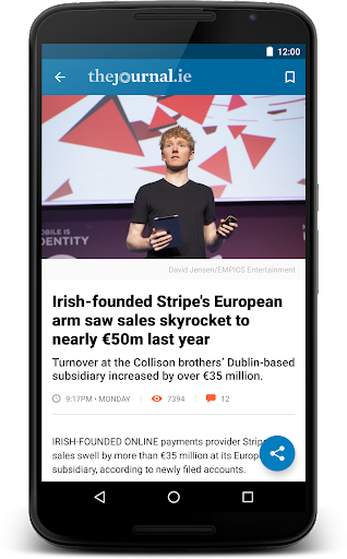 TheJournal.ie News - عکس برنامه موبایلی اندروید