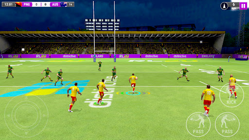 NOVO JOGO DE FUTEBOL PARA ANDROID- Rugby League 20 - Loucura Game