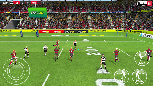 Rugby League 20 - Gameplay image of android game
