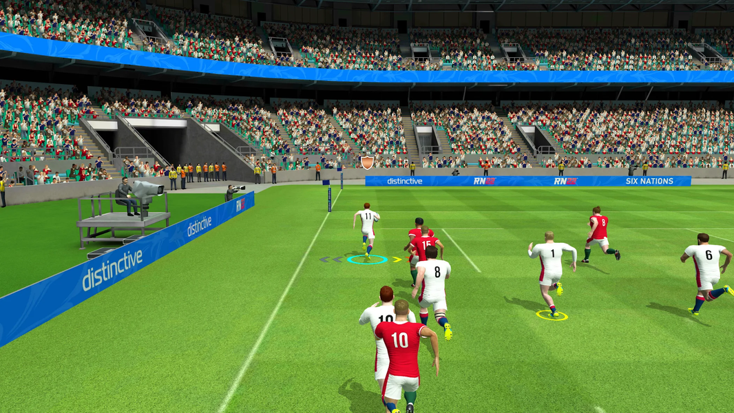 Rugby Nations 22 - Gameplay image of android game