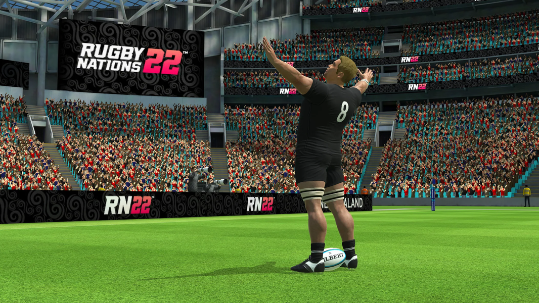 Rugby Nations 22 - Gameplay image of android game